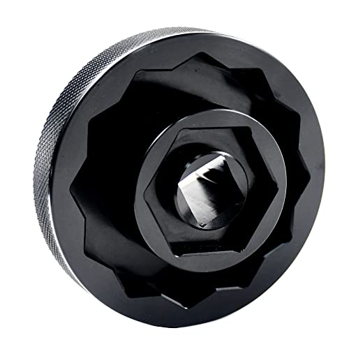 (30mm+55mm) Front Rear Wheel Axle Nut Socket Tool for Ducati Motorcycle Panigale V4, Street fighter 1098, Monster 1200 (Black) - color: Black