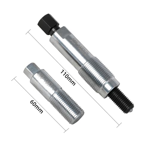 DPTOOL Crankshaft Pulley Removal Tool Crankshaft Vibration Damper Pulley Remover Compatible with Ford Ranger Transit 2.0L EcoBlue Engine Replace 303-1657