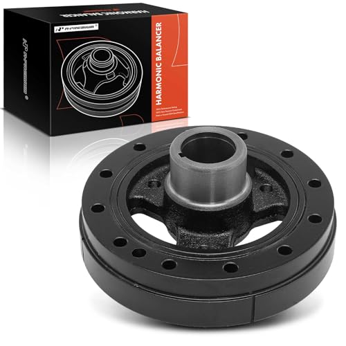 A-Premium Engine Harmonic Balancer Crankshaft Pulley Compatible with Chevrolet Silverado 1500, Express 2500, Blazer & GMC Sierra 1500, Safari & Isuzu Hombre & Oldsmobile & Workhorse, OHV V6 4.3L