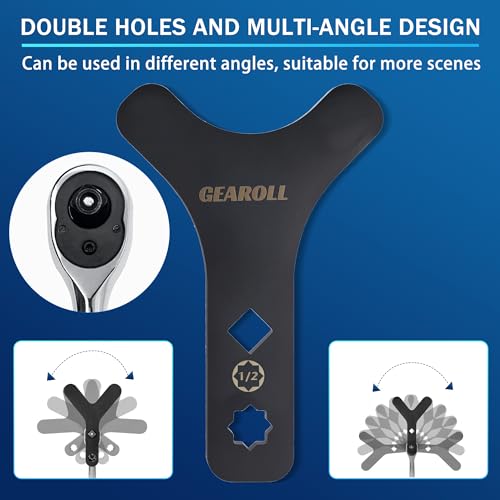Lower Control Arm Prying Tool, Suspension Specialty Arm Lever Bushing Tool, Lower Ball Joint Pry, Control Arm Tool Suspension Arm Lever Compatible with 1/2" Drive Extension Breaker Bar - size: lower control arm tool
