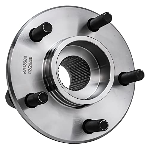 Detroit Axle - Front or Rear Wheel Bearing Hubs for Concorde LHS New Yorker 300M Dodge Intrepid Eagle Vision Plymouth Prowler, 2 Wheel Bearing & Hubs Assembly Set Replacement - style: 513089 x2/Pair