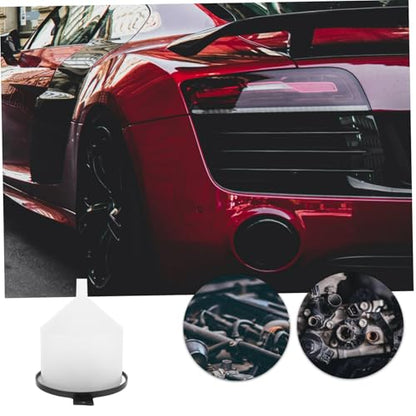 DECHOUS 1Set Automotive Radiator Coolant Filling Funnel Kit Spill Tool for Vehicle Coolant Maintenance Materials Versatile Design