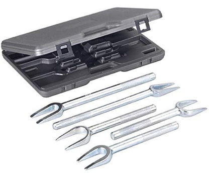 OTC 6299 Separator Set - 5 Piece; Includes Five Popular "Pickle Forks" and Storage Case - Use to Remove Shock Linkage, Tie Rods, Ball Joints, and More on Many Cars, Light Trucks/SUVs, and Vans | Use to Remove Shock Linkage, Tie Rods, Ball Joints, and More