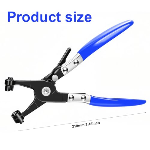 Hose Clamp Pliers Heavy Duty Hose Clamp Removal Tool Clamp Pliers Set Flexible Hose Clamps Plier Non Slip Handle for Clamping Twisting Welding