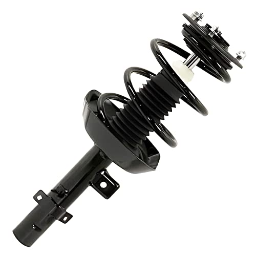 Detroit Axle - 2.4L Front 4pc Suspension Kit for 2013-2017 Honda Accord, 2 Struts & Coil Spring Assembly 2 Sway Bar Links 2014 2015 2016 Replacement Quick Install Ready Struts Shocks Assembly - size: 4QS50144/ sway kit