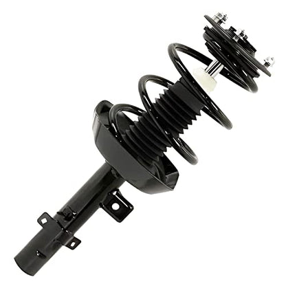 Detroit Axle - 2.4L 4pc Struts for 2013-2017 Honda Accord | 4 Front Rear Complete Struts with Coil Spring Assembly 2013 2014 2015 2016 2017 Replacement Ready Strut Shock - size: 4Q50143/ 4 Struts