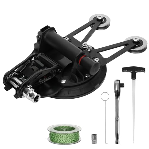 Auto Windshield Glass Removal Tool Kit with 200mm Heavy-Duty Suction Cup, Self-Locking System, Reinforced Cutting Wire, Windshield Cut-Out Tool & Accessories for Fast, Safe Glass Removal