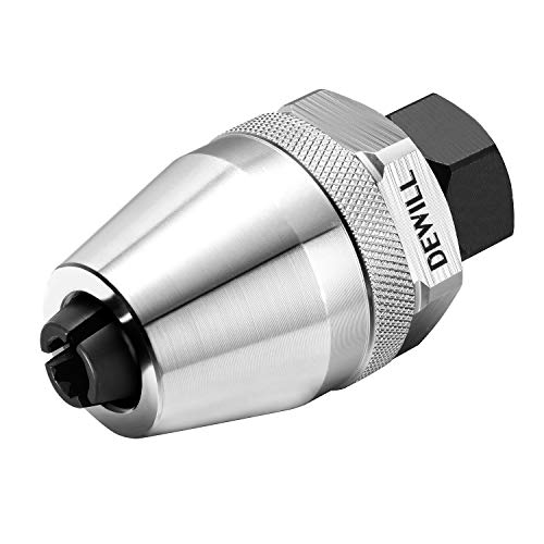 Stud Extractor, 1/4 to 1/2 Inch Broken Bolt Removal Tool | 3Jaw, 3/8 Drive, CR-MO Steel, Compact for Tight Engine Spaces, Quickly Remove Broken, Rusted & Corroded Bolts and Studs