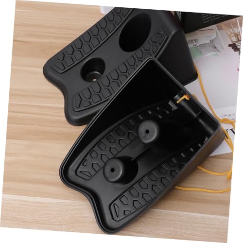 4pcs Heavy Duty Wheel Chock Set for Cars Trailers RVs Non-Slip Tire Support Blocks Sturdy Rubber Tire Stoppers for Travel and Parking
