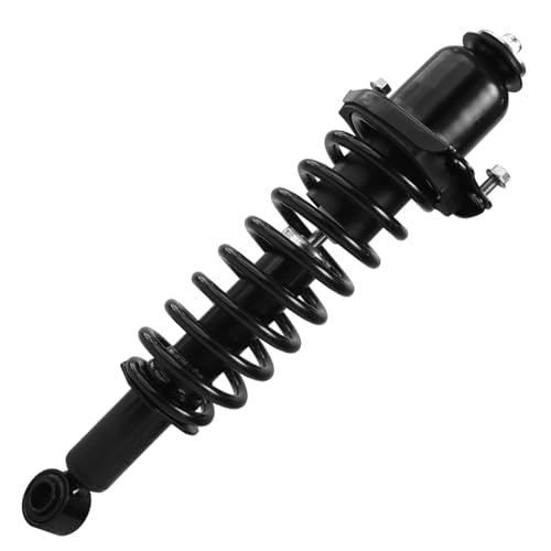 Detroit Axle - 2 Rear Struts for 2003-2008 Toyota Corolla Matrix Pontiac Vibe Complete Struts w/Coil Spring 2004 2005 2006 2007 Replacement Suspension Quick Install Ready Shock Assembly - size: 171373L_171373R/PAIR