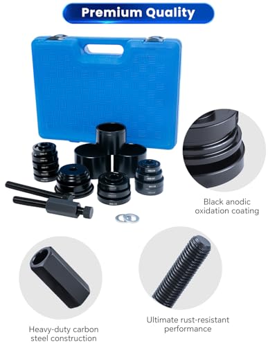 ATPEAM 24pc Wheel Bearing Press Kit, Bearing Removal & Installation Set Universal Bushings
