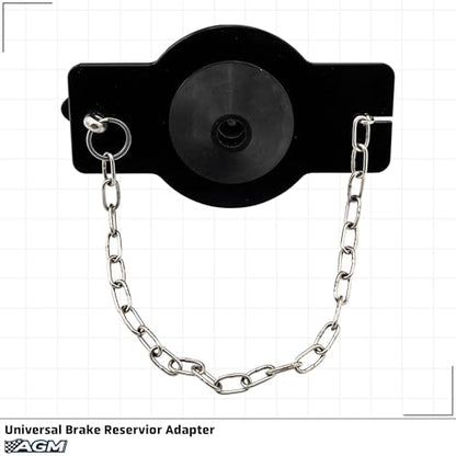 AGM Brake Bleeder Adapter – Universal Reservoir Cap | Brake bleeder adapter, adjustable reservoir cap, fits most round master cylinders