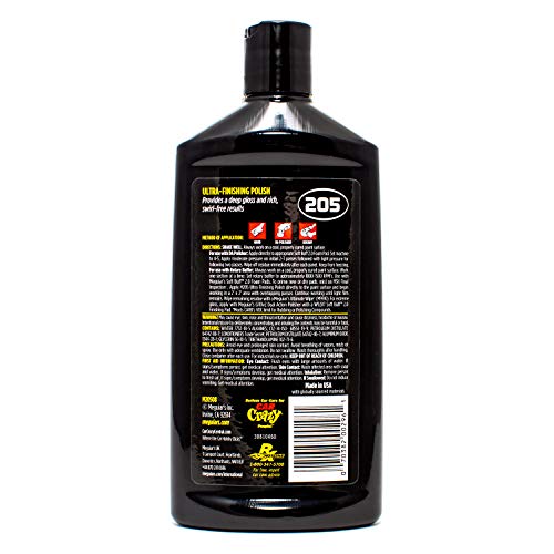 Meguiar's M20508 Mirror Glaze Ultra Finishing Polish -8 Oz Bottle - size: 8 Oz, style: Finishing Polish