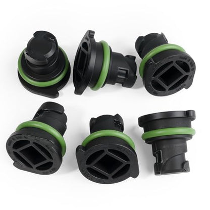 Oil Drain Plug 7 Pack Kit Compatible with GM Chevrolet Cadillac 2019-2021 Oil Pan Drain Plug with Oil Drain Plug Removal Tool Replace 12713651 55498782