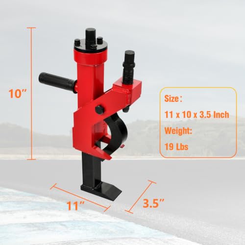 Pneumatic Bead Breaker Heavy Duty Tire Change Tool | Tire scraping machine Effortless Tire Changing for Car Trucks Tractor ATV RV - Red