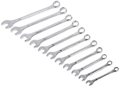 Titan 17328 11-Piece Metric Raised Panel Combination Wrench Set