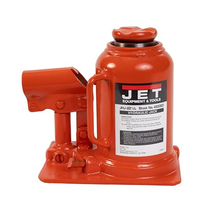 JET 22.5-Ton Low-Profile Hydraulic Bottle Jack w/ Handle (JHJ-22-1/2L) - size: 22-1/2 Ton