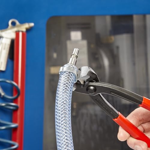 KNIPEX 10 99 i220 Ear Clamp Pliers, Front and Side Jaws - style: Front and Side Jaw