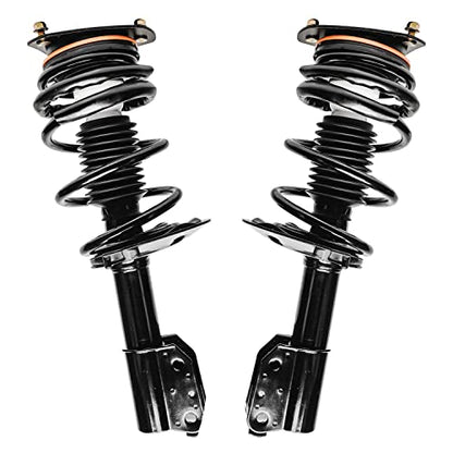 Detroit Axle - Front & Rear Struts & Coil Springs Replacement | for Chevrolet Impala Buick LaCrosse Allure - 4pc Set - size: 4Q47320/ 4 Struts