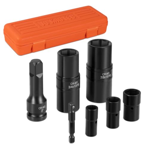 Lug Nut Impact Socket Set, 7pcs