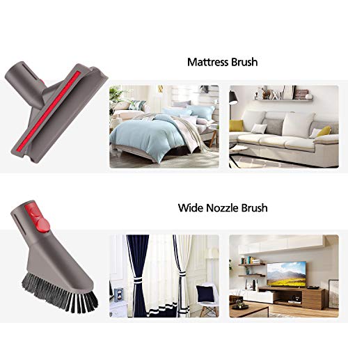 Attachment Kit for Dyson Gen 5 Gen5 V15 V12 V8 V11 V10 V7 Absolute Detect Cordless Stick Animal Outsize Cyclones Vacuum Cleaner Accessories Bundle Replacement Brush Tools