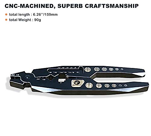 Aluminum Alloy RC Shock Absorber Pliers 4 in 1 RC Crawler Multifunction Pliers Tool RC Rod Ends Disassemble Tool for Traxxas HSP Car Black Silver - color: Black Silver