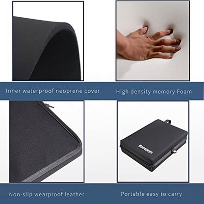 Bath Kneeler Pad for Women & Men - Baby Bath Kneeler, Garden Kneeling Pads, Yoga Knee Cushion (Gray) - color: Gray