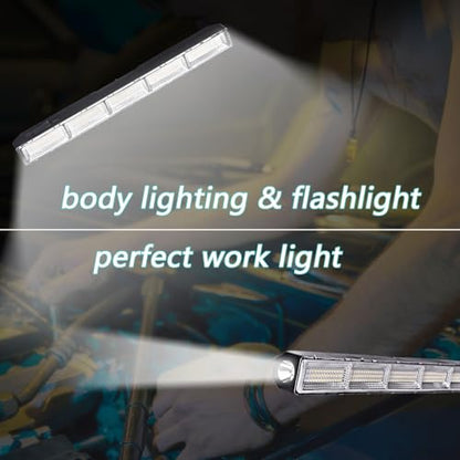 Magnetic Led Light Bar 8000mah 16.14in Super Bright,Reachageable Utility Work Light Tube Use for Car Hood,Truck,Mechanics Repairs,Tent(1 Pack) - size: STYE B-16.1 in