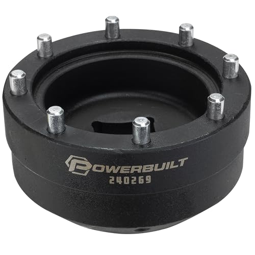 Powerbuilt Front Hub Nut Socket for Toyota Vehicles, 8 Pin Installation, Hub Lock Nuts Install - 240269 - style: Toyota