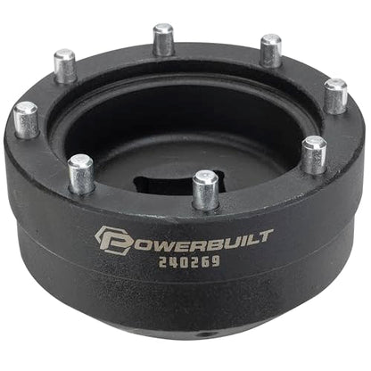 Powerbuilt Front Hub Nut Socket for Toyota Vehicles, 8 Pin Installation, Hub Lock Nuts Install - 240269 - style: Toyota