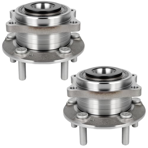 ECCPP 2-Piece 513395 Wheel Hub Bearing for Kia Sedona 2015-2019 | 5 lugs Pre-Greased Sealed - size: 513395*2