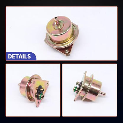 HiSport PR15T Fuel Injection Pressure Regulator - 2.7BAR Compatible with Ford Aerostar Bronco E-150 E-250 Tempo, Lincoln Continental Mark VII VIII, Mazda B2300, Mercury Capri Cougar LN7 Lynx Sable - size: HSFPR15T