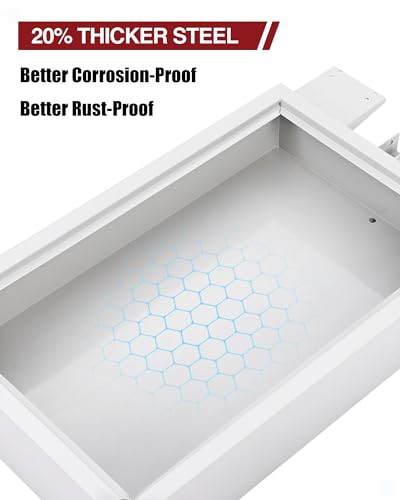 GarveeTech Oil Drain Pan, 15 gal Low Profile Oil Drain Pan, Oil Change Pan with 8 ft Hose & Folding Handle, Rolling Oil Drain Cart for Cars, Trucks, Buses, RVs - color: White, size: 15GAL-Manual
