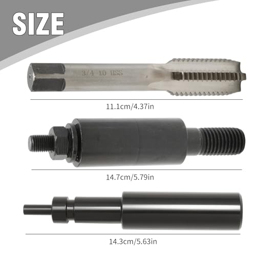 Saihisday Fuel Injector Sleeve Cup Remove&Installation Tool Kit | Replacement for Ford All 2003 - 2010 6.0L and 6.4L Powerstroke Engines, include F Series 250, 350, 450, 550 and more