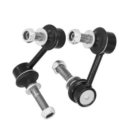 Detroit Axle - AWD Front Struts Sway Bars for 2009-2017 Lexus LS460 2008-2016 LS600h, 2 Complete Struts with Coil Spring Assembly 2 Sway Bar End Links Replacement Suspension Kit - size: 4QS50873/ sway kit