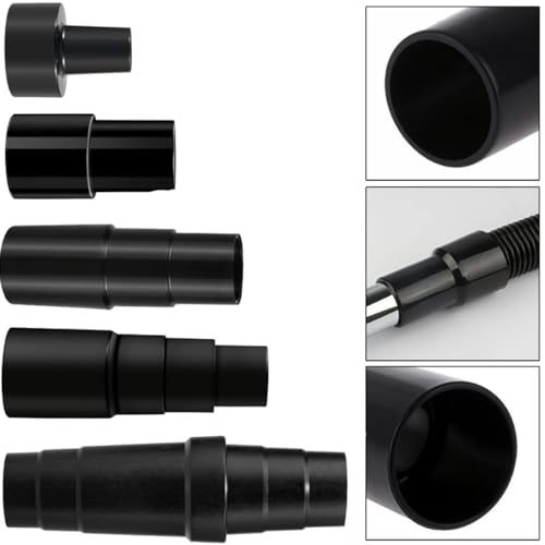 Universal Vacuum Hose Adapter Kit Reducer Attachment Set,Shop Vac Vacuum Hose Adapter 1 1/2 to 1 1/4 inch, 1 3/8 inch to 1 1/4 inch