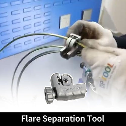 DPTOOL Brake Line Flaring Tool Kit, 37 Degree Single, Double and Bubble Flares, Brake Line and Tubing Flaring Tool for 3/16", 1/4", 5/16", 3/8" and 4.75mm Tubing Brake Flare Tool for Steel Metal Tube - size: 37 Degree