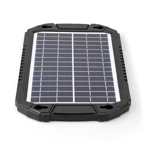 Sunway Solar Solar Car Battery Trickle Charger & Maintainer 8W 12V Waterproof Solar Panel Power Charging Kit for Car Automotive RV Marine Boat Motorcycle Truck Trailer Tractor Powersports Snowmobile - size: 8W