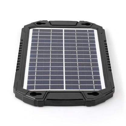 Sunway Solar Solar Car Battery Trickle Charger & Maintainer 8W 12V Waterproof Solar Panel Power Charging Kit for Car Automotive RV Marine Boat Motorcycle Truck Trailer Tractor Powersports Snowmobile - size: 8W