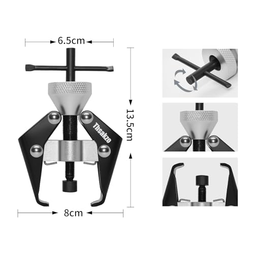 Windshield Wiper Arm Removal Tool, Heavy Duty 45# Carbon Steel Battery Terminal Puller & Small Bearing Puller, Universal Automotive Repair Tool for Cars, Trucks, SUVs, RVs - size: Puller Tool