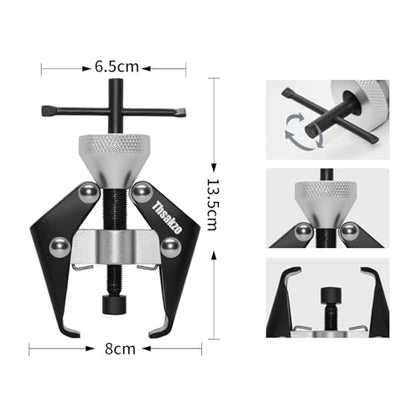 Windshield Wiper Arm Removal Tool, Heavy Duty 45# Carbon Steel Battery Terminal Puller & Small Bearing Puller, Universal Automotive Repair Tool for Cars, Trucks, SUVs, RVs - size: Puller Tool
