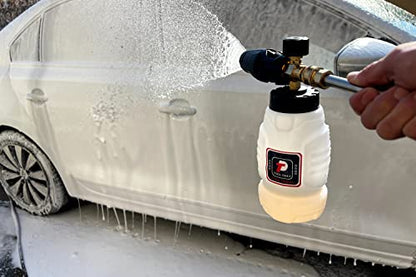 Tool Daily Foam Cannon, 1/4 Inch Quick Connect, Power Washer Foam Cannon with 5 Pressure Washer Nozzles,1 Liter - size: 1 L