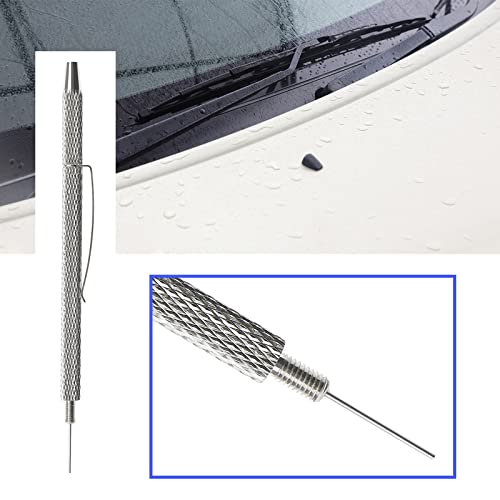 2-in-1 Windshield Washer Jet Cleaning Tool Adjuster Windshield Clean Tool Windshield Spray Nozzle Needle Adjustment Tool Aluminum Alloy Car Accessories
