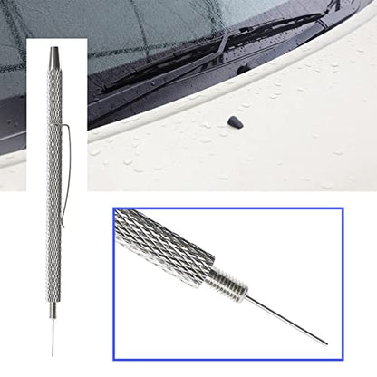 2-in-1 Windshield Washer Jet Cleaning Tool Adjuster Windshield Clean Tool Windshield Spray Nozzle Needle Adjustment Tool Aluminum Alloy Car Accessories