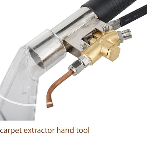 Carpet Extractor Hand Tool, Stainless Steel Upholstery Carpet Cleaning Extractor Machine Detailing Tool Hand Wand Auto Furniture Hand Tool for Stairs Mattresses Car Interior Decorations
