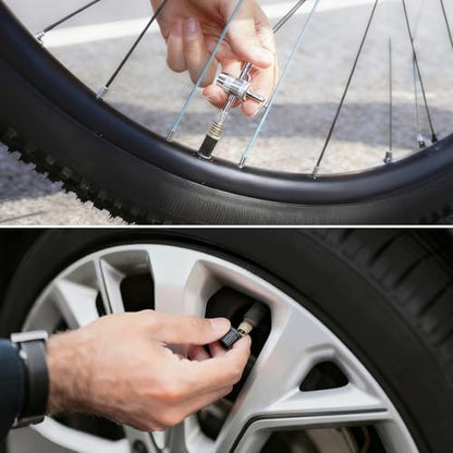 Manual Tire Bead Breaker with 14.5” Steel Tire Spoons Tool Set for Tire Changing Tool Tire Changer Kit - style: Tire Bead Breaker+Tire Spoons