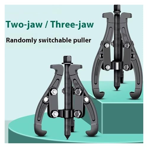 Bearing Puller Tool Three-jaw Code Puller Bearing Extractor car Wheel hub Removal Tool Multifunctional Triangular Hand(3inch) - color: 3inch