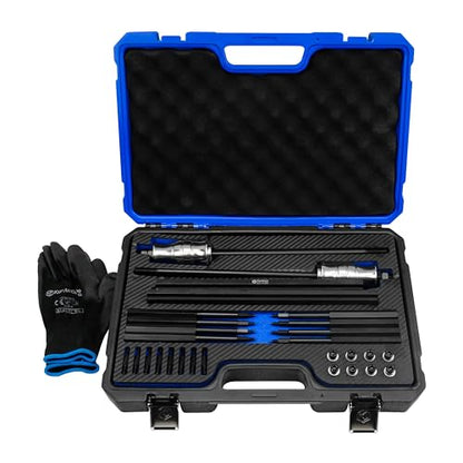 EN-51146 Fuel Injector Disassembly Tool Rail Assembly Replacer Master Kit Compatible with GM Opel, Buick, Vauxhall & MG 1.0L, 1.4L, 1.5T, 1.6L Engines, OEM EN-51146 EN-51146-100 EN-51146-150