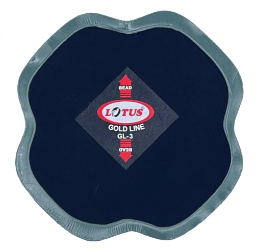 Lotus Gold Line Bias Tire Repair Patches GL-3 - size: 5x5"