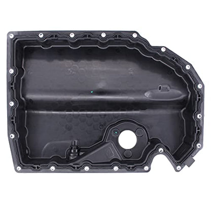 NewYall Lower Engine Oil Pan with Gasket 1.8L/2.0L | for Audi A3/S3 15-19, TT 16-17, Volkswagen Golf/Golf R/Golf SportWagen 15-18, Golf Alltrack 17-19, GTI 15-17